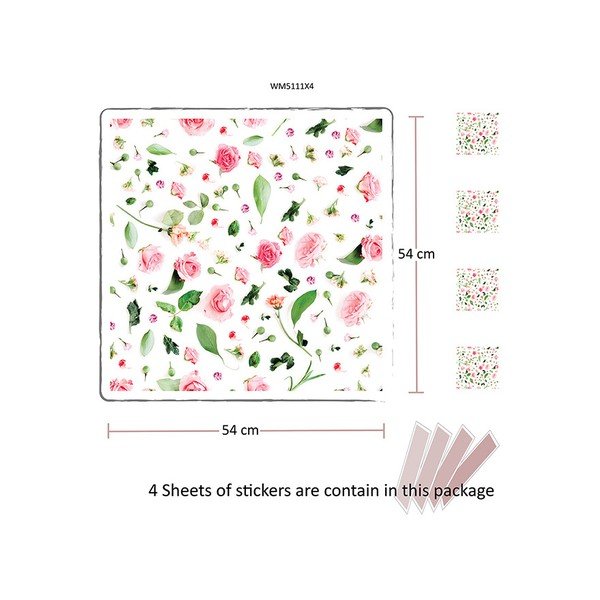 Samolepka Walplus Flower Pattern-image-1