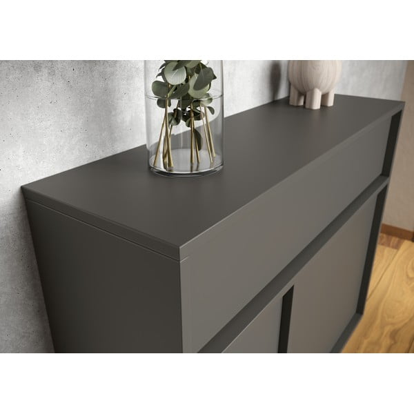 Антрацитно шкафче 83x63x25 cm Ameca 2.0 – Germania-image-4