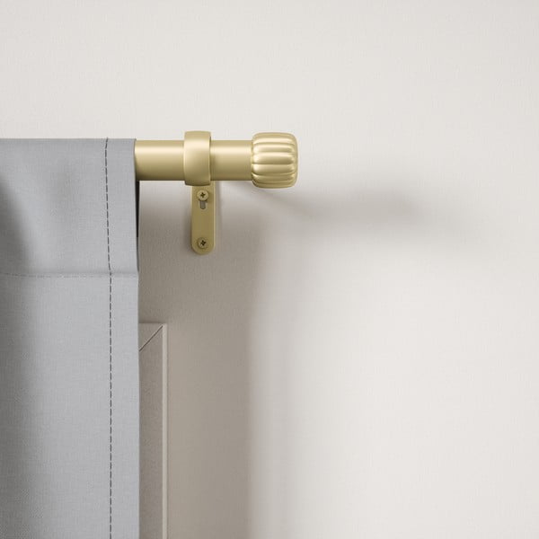 Матово златист стоманен разширяем прът за завеси 168 - 305 cm Cleo – Umbra-image-1
