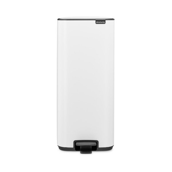 Бяло стоманено кошче за боклук с педал 30 l Bo – Brabantia-image-4