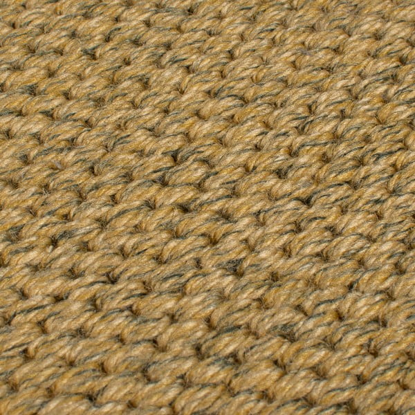 Килим за открито и закрито в черен и светлокафяв цвят 120x170 cm Sisal Look – Flair Rugs-image-3
