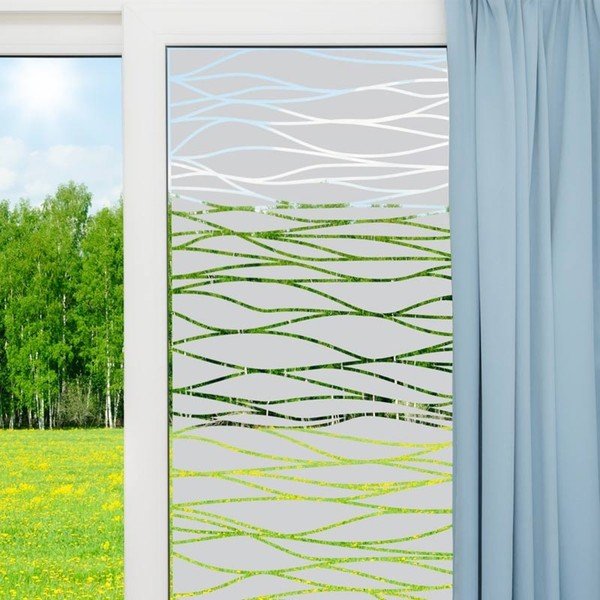 Стикер за душ врата Морето, 100 x 55 cm - Ambiance-image-1