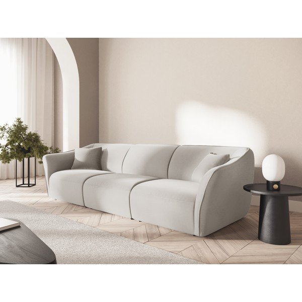 Бежов кадифен диван 292 cm Tokyo – Cosmopolitan Design-image-1