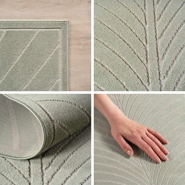 Зелен килим за открито и закрито 80x150 cm Nova 1204 – Ayyildiz Carpets-image-2