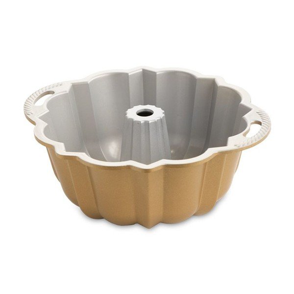 Форма за печене в златист цвят , 2,8 л Anniversary - Nordic Ware-image-2