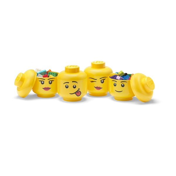 Пластмасови детски кутии за съхранение в комплект от 4 броя Multi-Pack - LEGO®