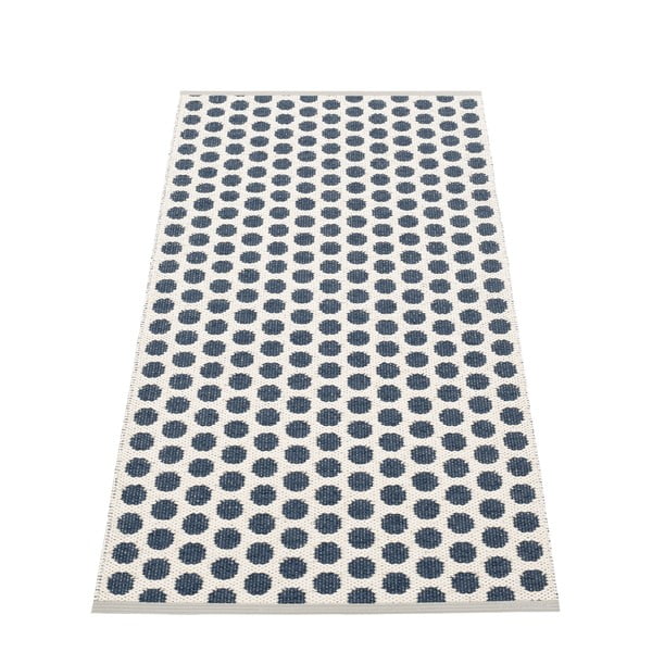 Тъмносиня пътека за открито и закрито 70x150 cm Noa Dark Blue – Pappelina-image-2