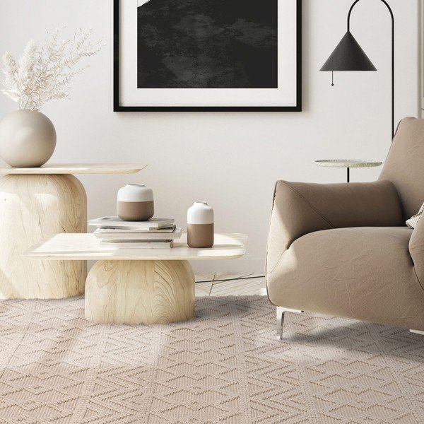 Кремав вълнен килим 160x230 cm Asra - Asiatic Carpets-image-1
