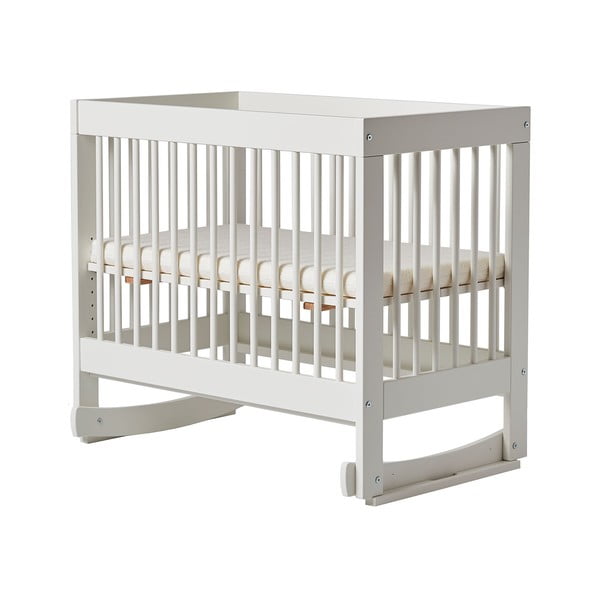 Бяла подвижна детска кошара , 89 x 45 cm Basic - Pinio-image-4