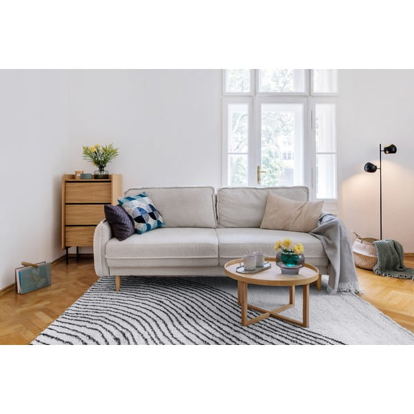 Сив диван от букле 215 cm Patti - Bonami Selection-image-1