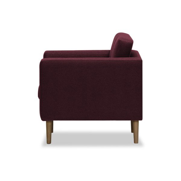 Бургундски фотьойл Magnus - Vivonita-image-4