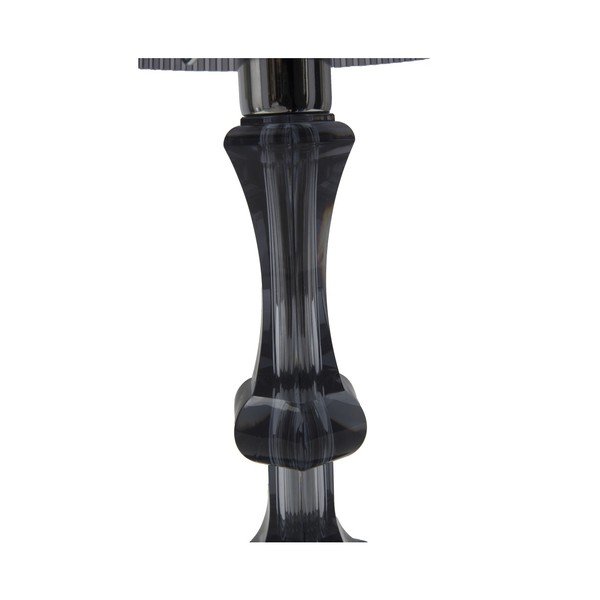 Černá stolní lampa Mauro Ferretti GRigio, 15 x 35 cm-image-2