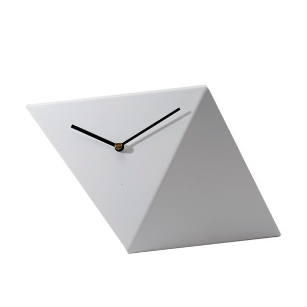 Stolní hodiny Clock 25 cm, bílé