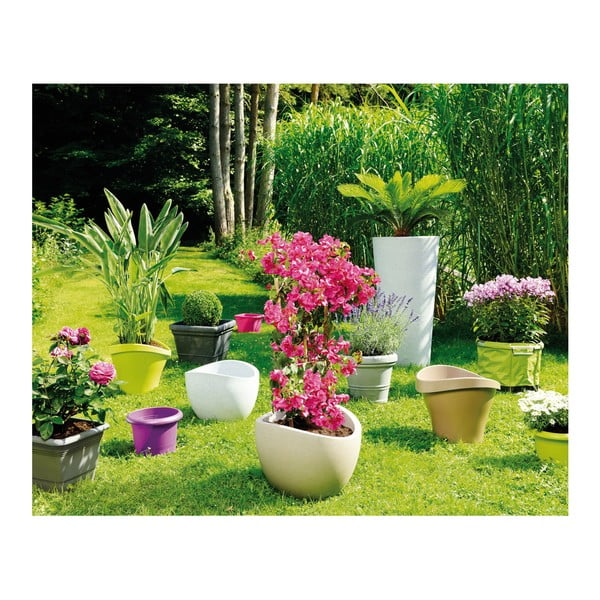 Venkovní květináč Living 30 cm, růžový-image-2