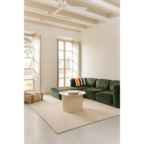 Ръчно изработен бежов вълнен килим подходящ за пране 80x140 cm Unexpected Wool – Lorena Canals-image-1