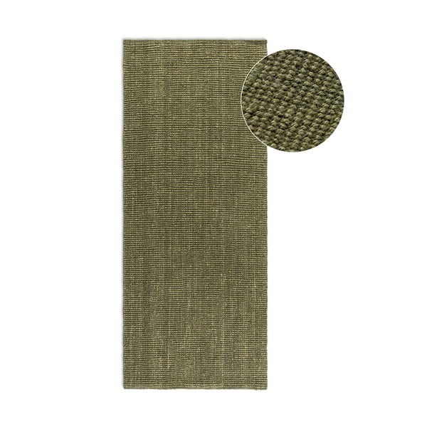 Пътека от юта в цвят каки 80x200 cm Bouclé - Hanse Home