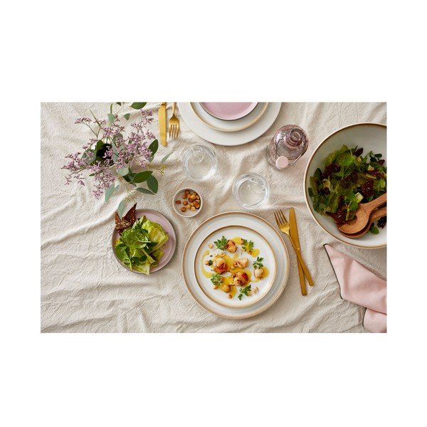 Розова/сива десертна глинена чиния ø 17 cm Gastro Grey/Light Pink – Bitz-image-4