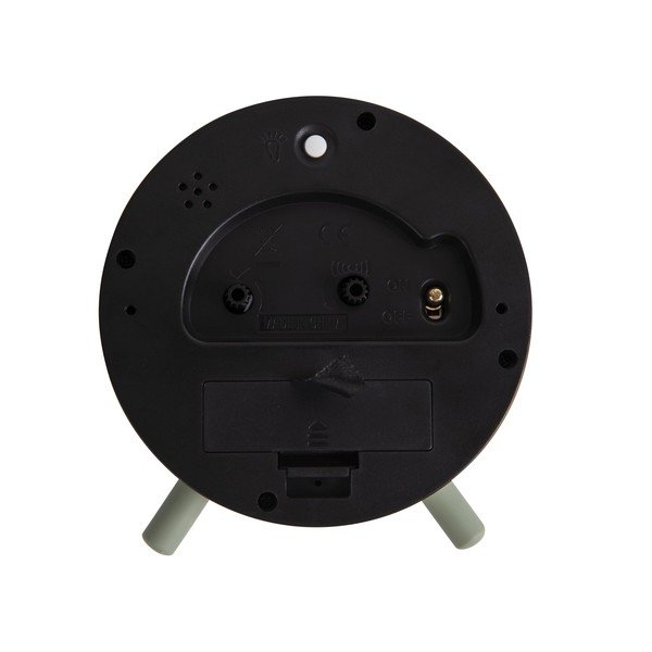 Зелен метален будилник , ø 11 cm Index - Karlsson-image-2