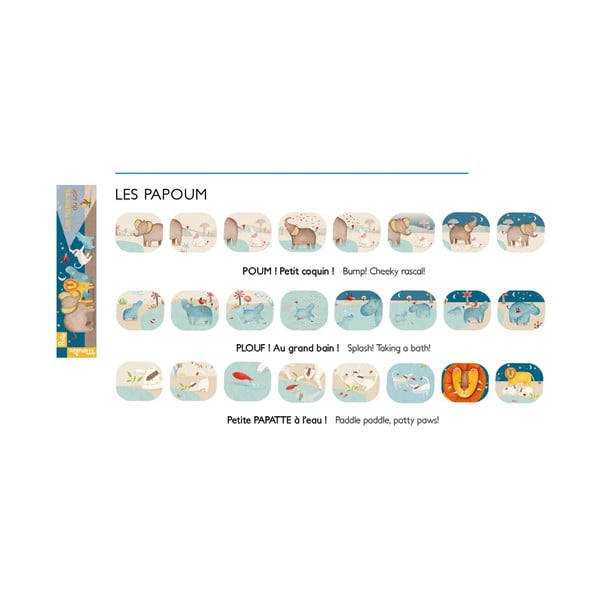 Животни от джунглата Прожекция Приказки на стената - Moulin Roty-image-1