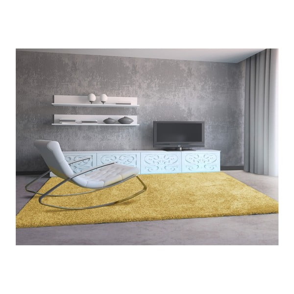 Жълт килим Aqua Liso, 57 x 110 cm - Universal-image-1