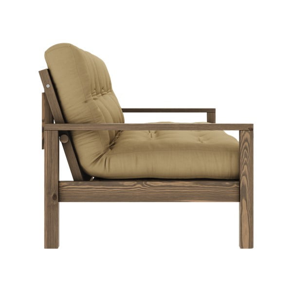 Разтегателен диван в цвят горчица 205 cm Knob - Karup Design-image-4