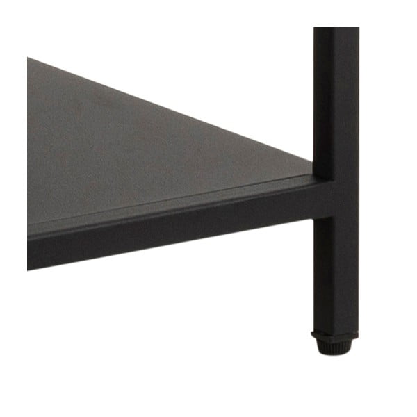 Черна метална библиотека 80x86 cm Newcastle – Actona-image-4