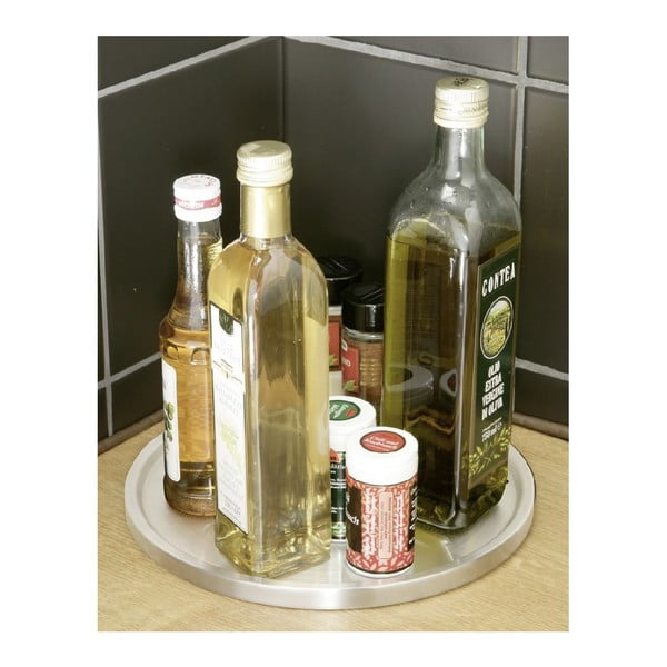 Органайзер от неръждаема стомана, ø 26,5 cm - Wenko Turn Uno-image-1