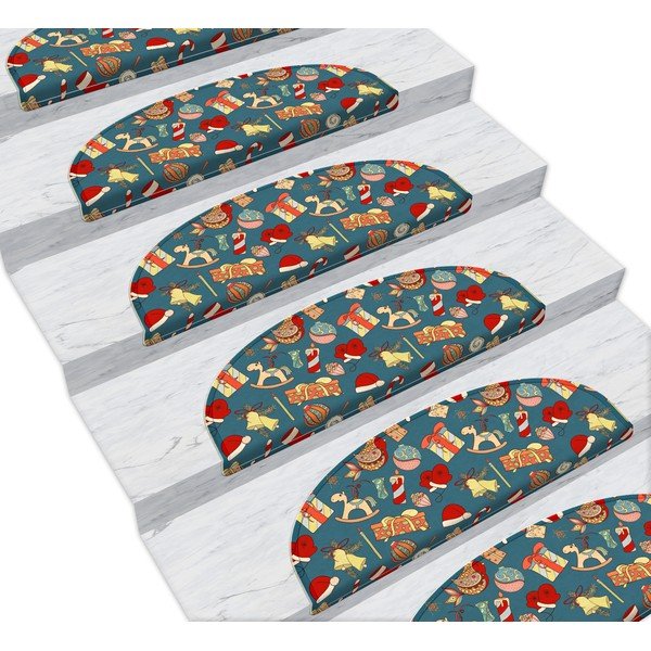 Зелени стъпала за стълби в комплект от 16 части 65x20 cm Christmas Gifts - Vitaus-image-1