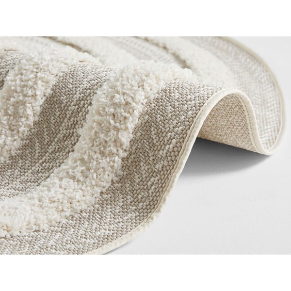 Крем килим Кръг, ⌀ 160 cm Handira - Mint Rugs-image-2