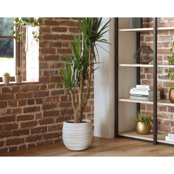 Керамична ръчно изработена саксия за цветя ø 29 cm Dóris – Artevasi-image-2