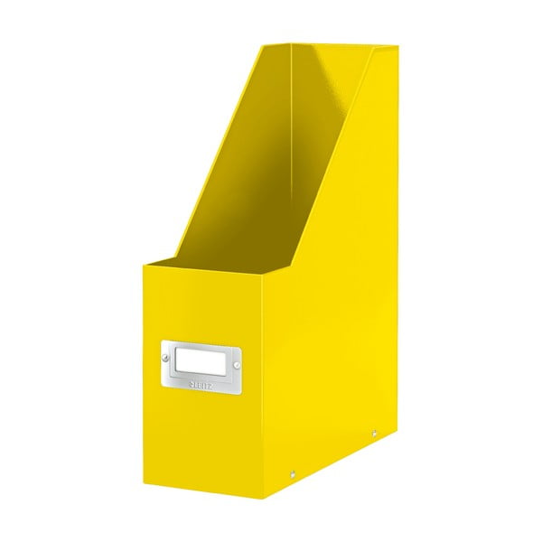 Жълт картонен органайзер за документи Click&Store - Leitz