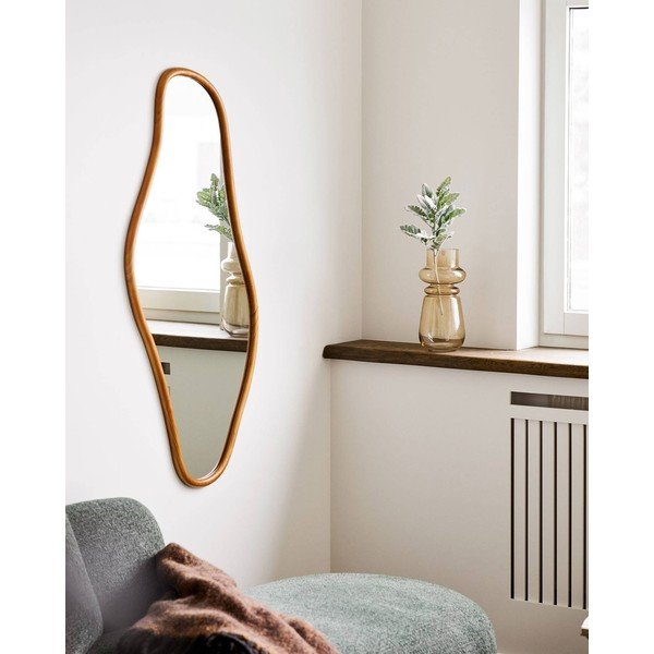 Стенно огледало масивно дърво 60x120 cm Brandsby – House Nordic-image-1