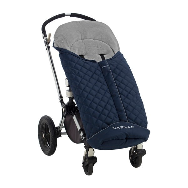 Тъмно син зимен фузак за детска количка Rombo - Naf Naf