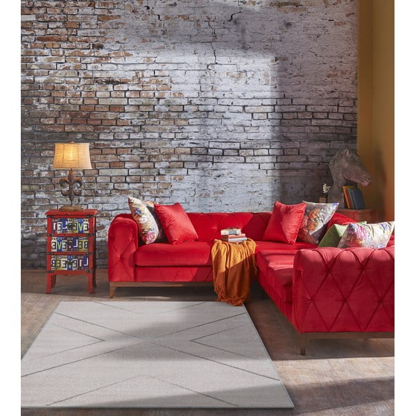 Кремав килим 80x160 cm Lori – FD-image-1