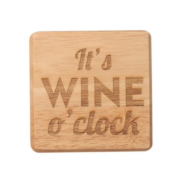 Подложка от екзотична дървесина It's Wine O'Clock - T&G Woodware