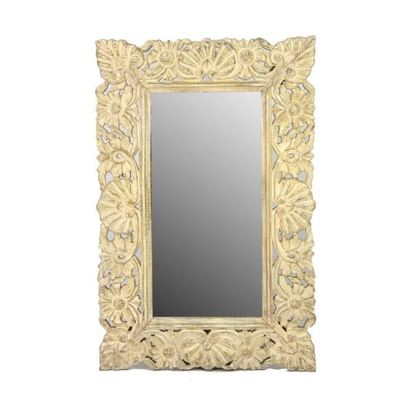 Zrcadlo Orient 60x90 cm, béžové