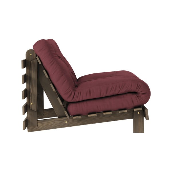 Кресло в цвят бордо Roots - Karup Design-image-3