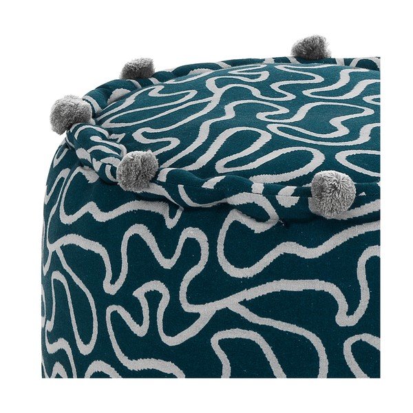 Табуретка в тъмносиньо и светлосиво Tangle - Tomasucci-image-1