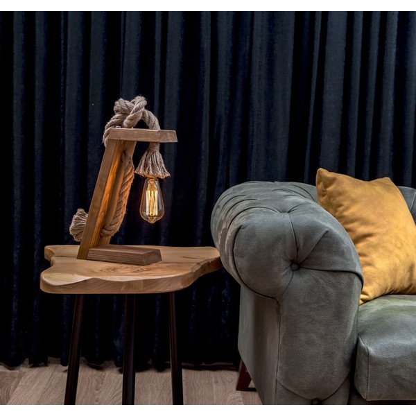 Настолна лампа в естествен цвят (височина 10 cm) – Opviq lights-image-1