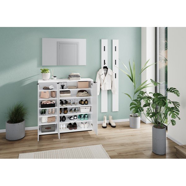 Бял шкаф за обувки Stanton - Germania-image-4