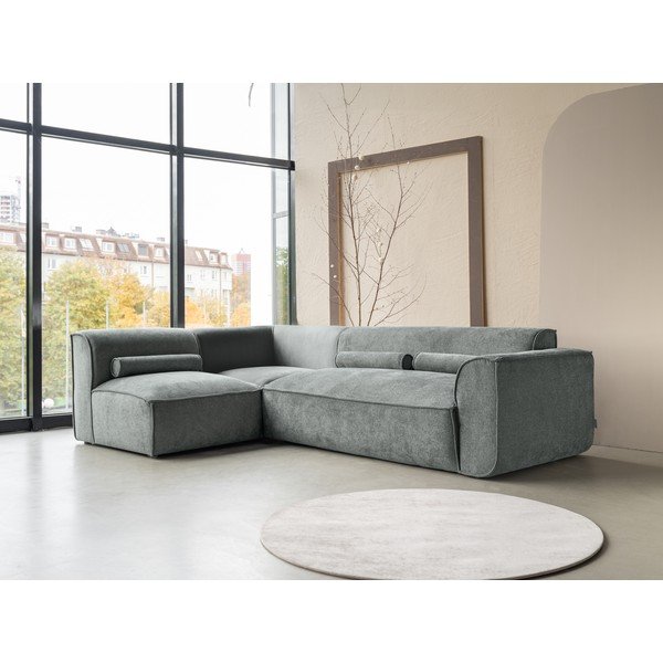 Светлозелен ъглов диван (ляв ъгъл) Flex Felix – Miuform-image-3