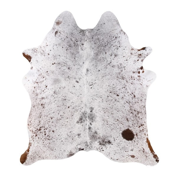 Сол и пипер от естествена кравешка кожа, 184 x 172 cm - Arctic Fur