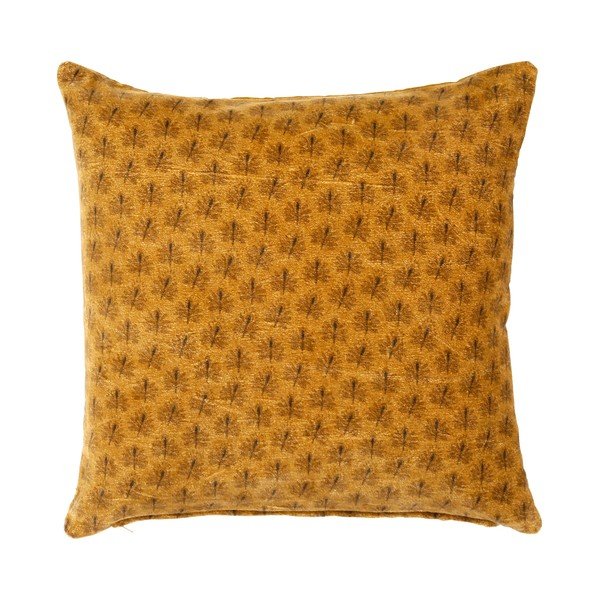 Кадифена калъфка за възглавница 45x45 cm Golden - Sema