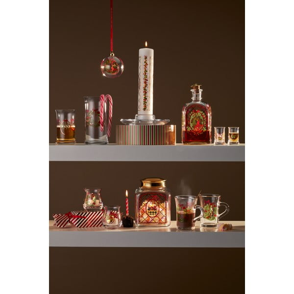 Стъклена  коледна топка ø 8 cm Annual Christmas Bauble 2025 – Holmegaard-image-2