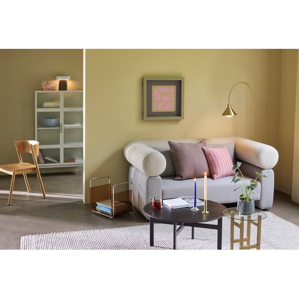 Черна кръгла масичка за кафе ø 80 cm Fjord – Hübsch-image-1