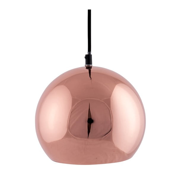 Závěsné světlo Copper Ball, 15 cm