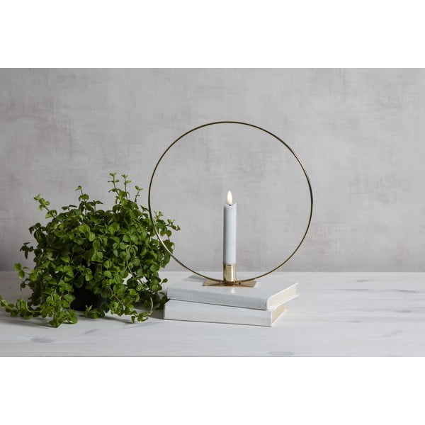 Светлинна декорация в златист цвят Flamme Table - Star Trading-image-2