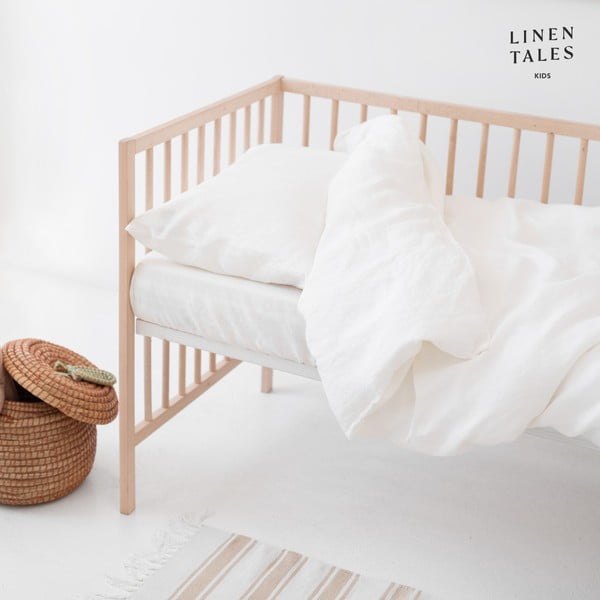 Ленено спално бельо за детско креватче 100x140 cm - Linen Tales-image-2