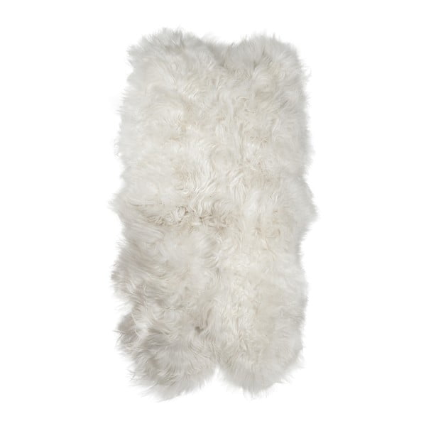 Бял килим от овча кожа Resco, 185 x 120 cm - Arctic Fur