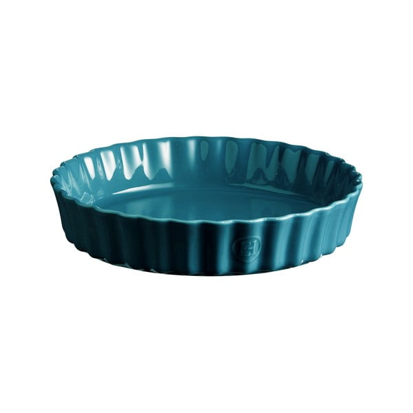 Керамична форма за торта в тюркоазено синьо, ⌀ 24 см - Emile Henry